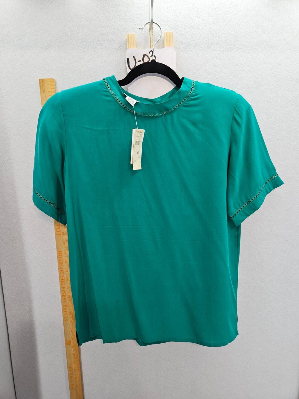 Casual Corner 100% silk blouse, size S *NWT*